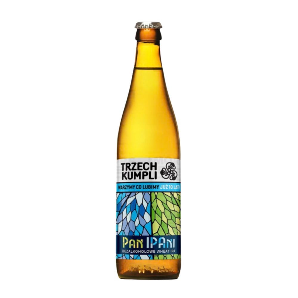 Piwo Trzech Kumpli Pan IPAni 0% 500 ml