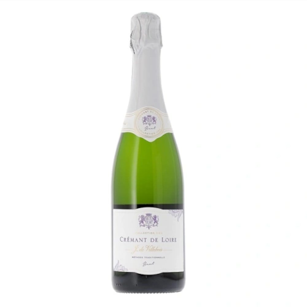Wino Villebois Cremant Brut 12% białe wytrawne 750 ml