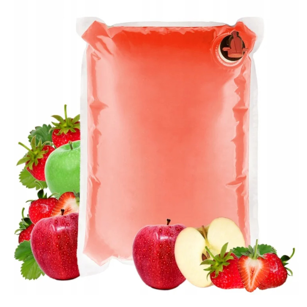 Sok Sadvit jabłko truskawka 100% 5000 ml BIB