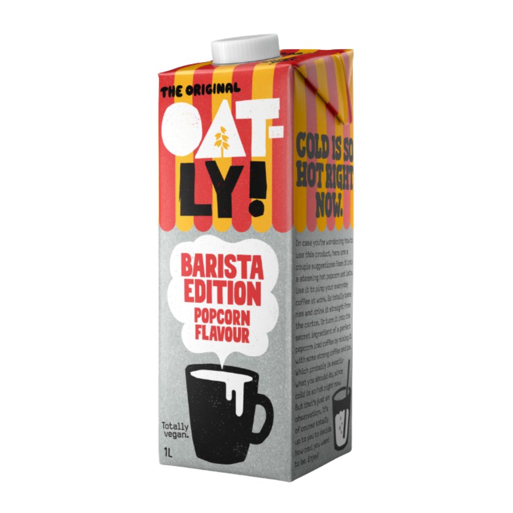 Napój Oatly Barista Owsiany Popcorn 1000 ml