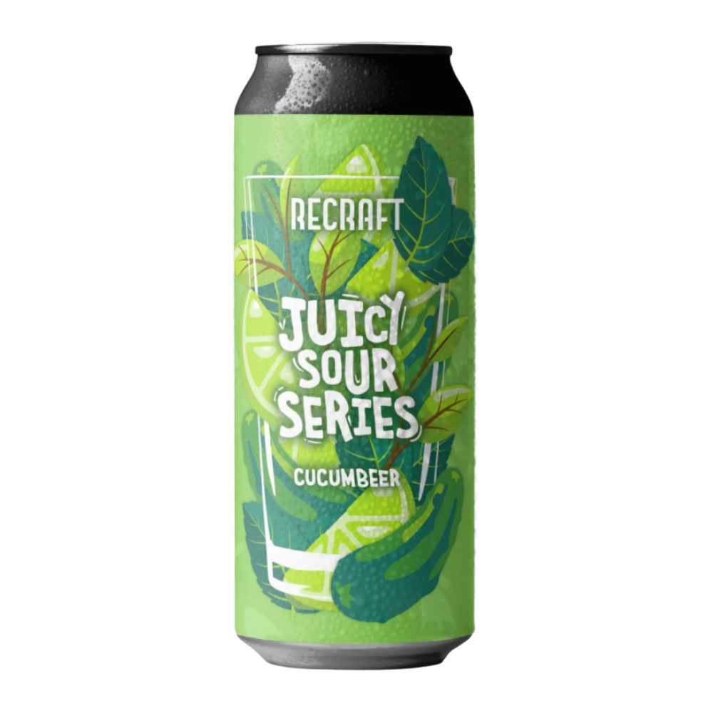 Piwo Recraft Juicy Sour Series Cucumber Juicy Sour Ale 4,5% 500 ml puszka