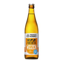 Piwo Trzech Kumpli Weizen 5% 500 ml