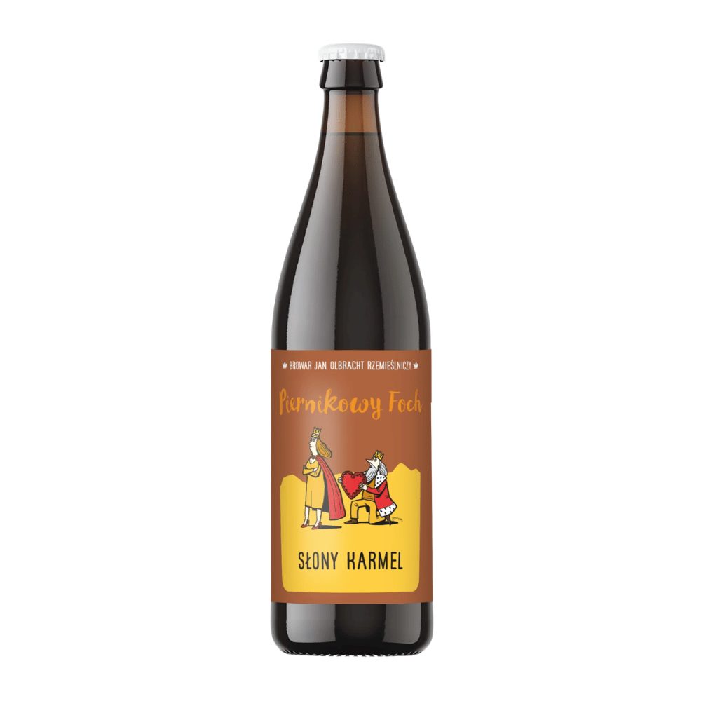 Piwo Jan Olbracht Piernikowy Foch Słony karmel 5,6% 500 ml