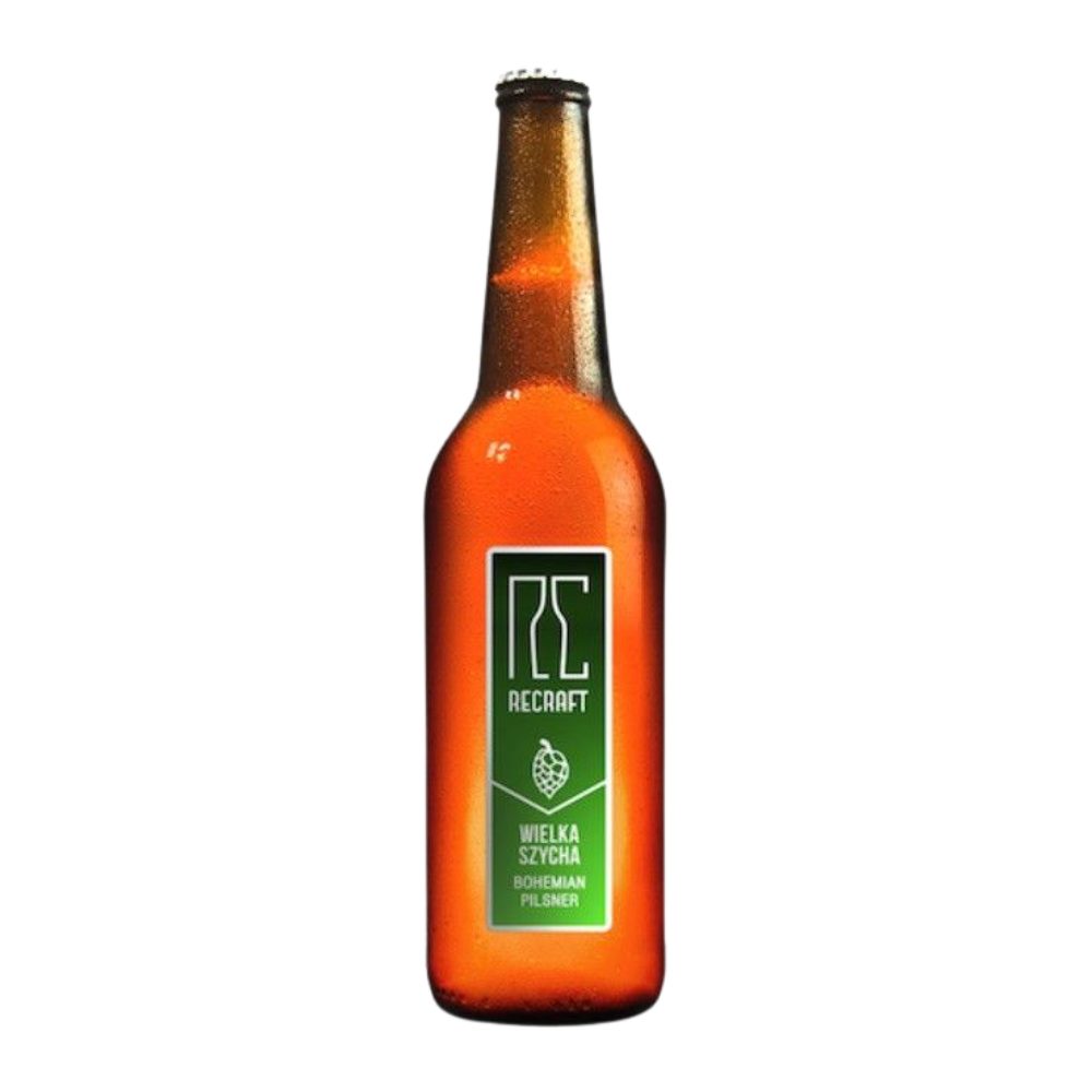 Piwo Recraft Bezglutenowa Szycha Bohemian Pilsner Gluten-Free 5% 500 ml