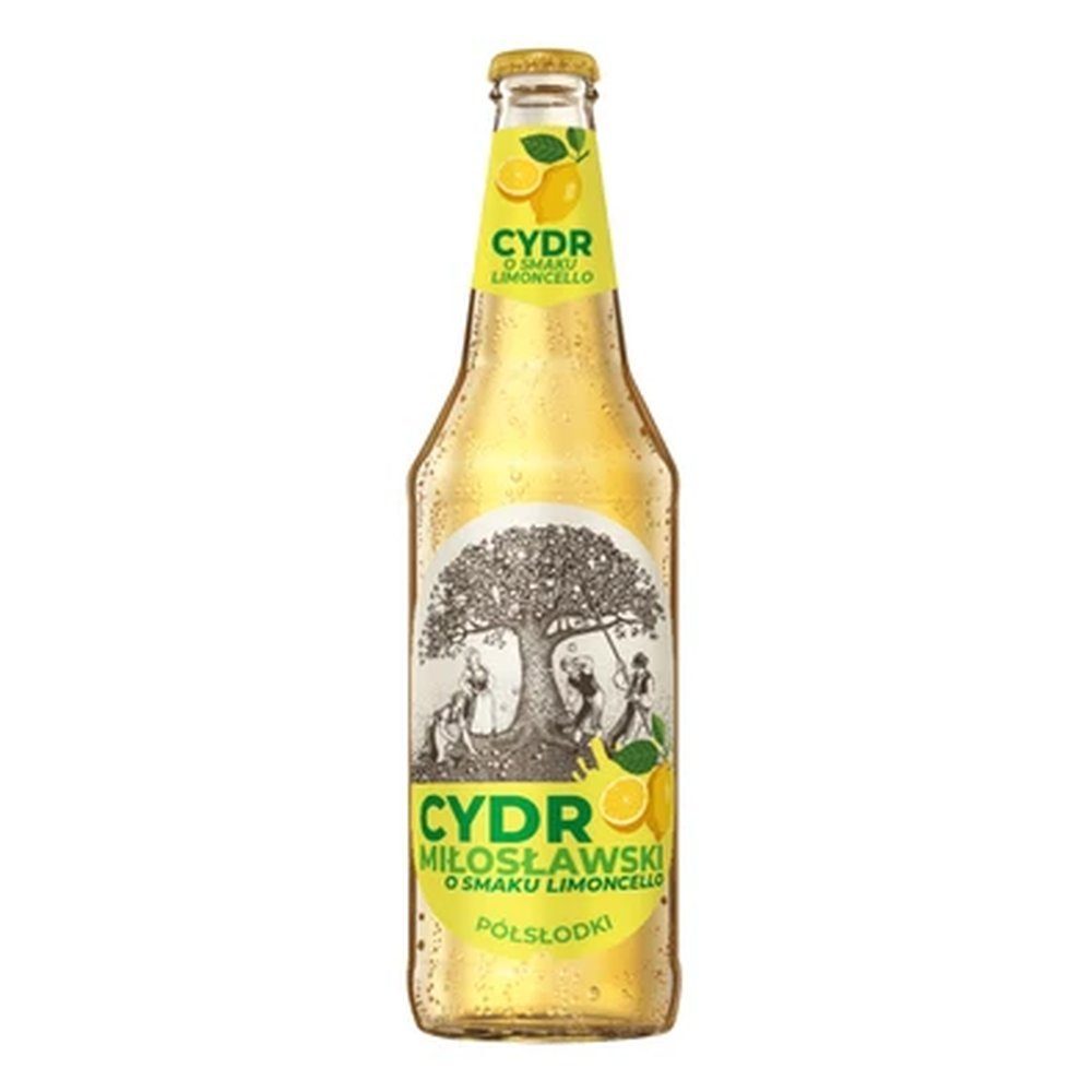 Cydr Miłosławski Limoncello 4,5% 500 ml