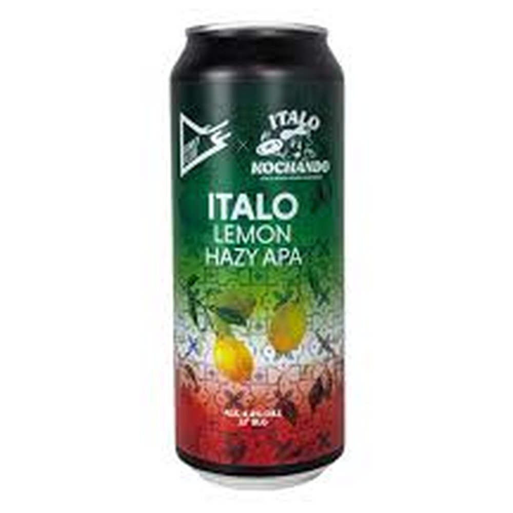 Piwo Funky Fluid Italo Lemon Hazy Apa 4,4% 500 ml DRS