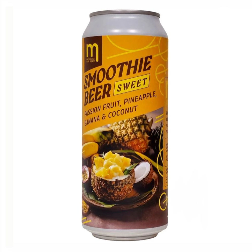 Piwo Maryensztadt Smoothie Beer Sweet Passion Fruit, Pineapple, Banana & Coconut 4,2% 440 ml puszka
