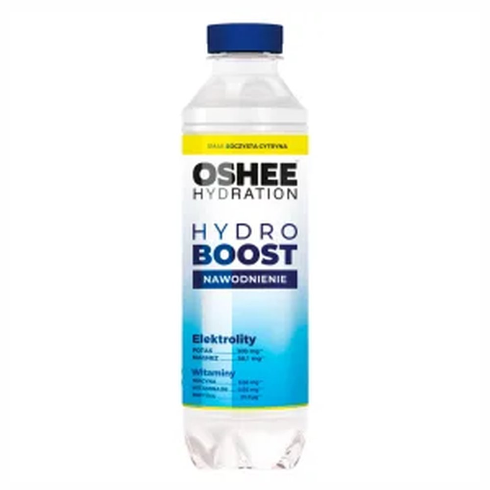 Napój OSHEE HydroBoost nawodnienie Soczysta Cytryna 555 ml PET DRS