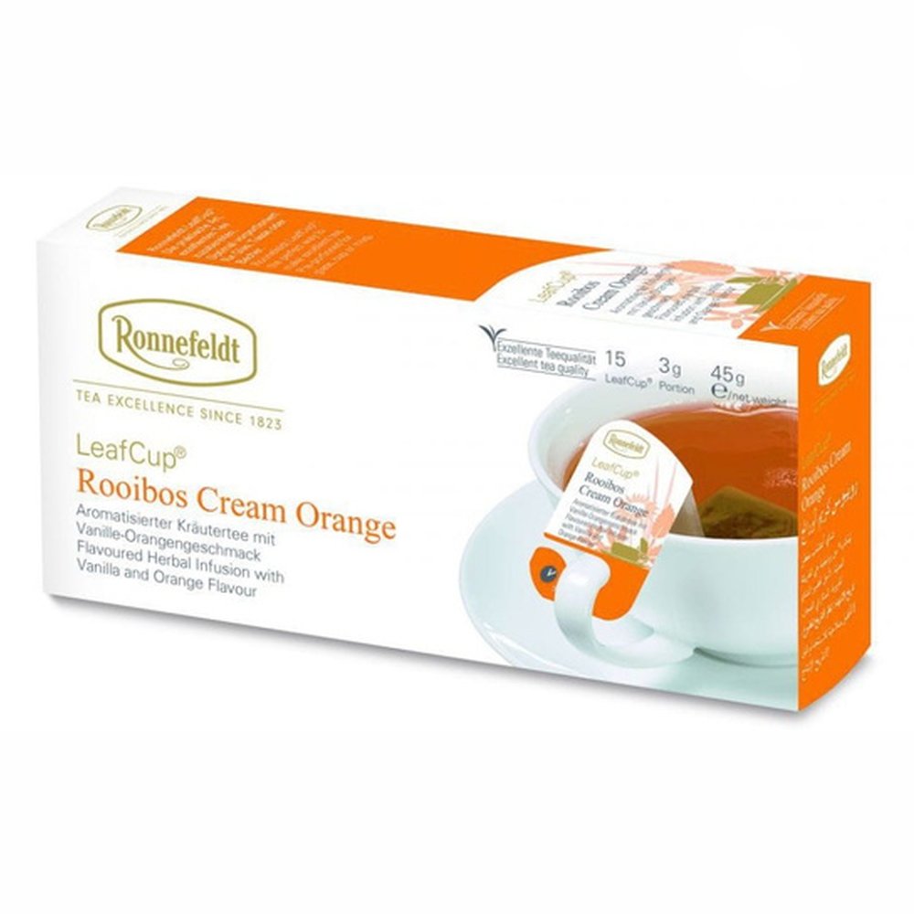 Herbata Ronnefeldt Leaf Cup Orange & Lime Napar Owocowy, Torebka 2,6g