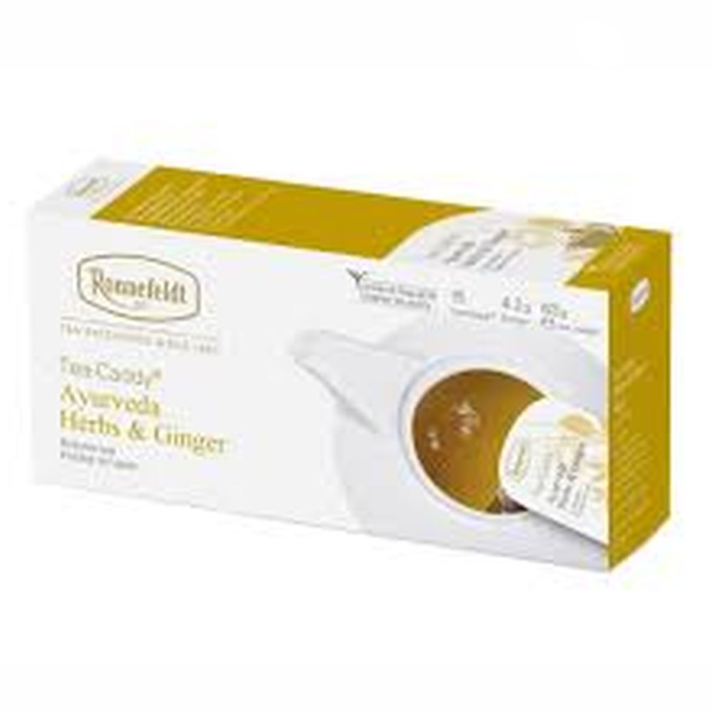 Herbata Ronnefeldt Tea Caddy Ayurveda Herbs & Gingers Ziołowa, Torebka 10 g
