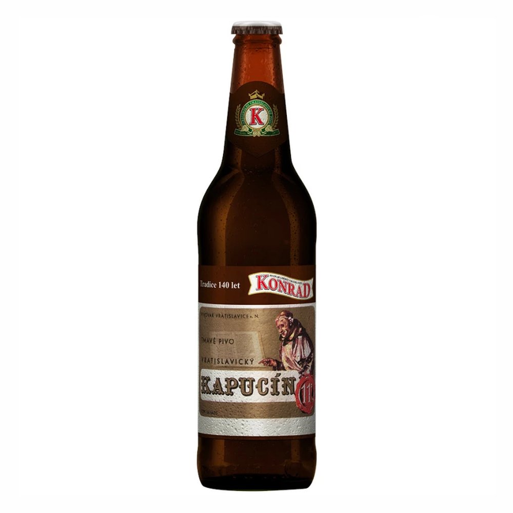 Piwo Konrad Kapucin Dark 11 4,4% 500 ml
