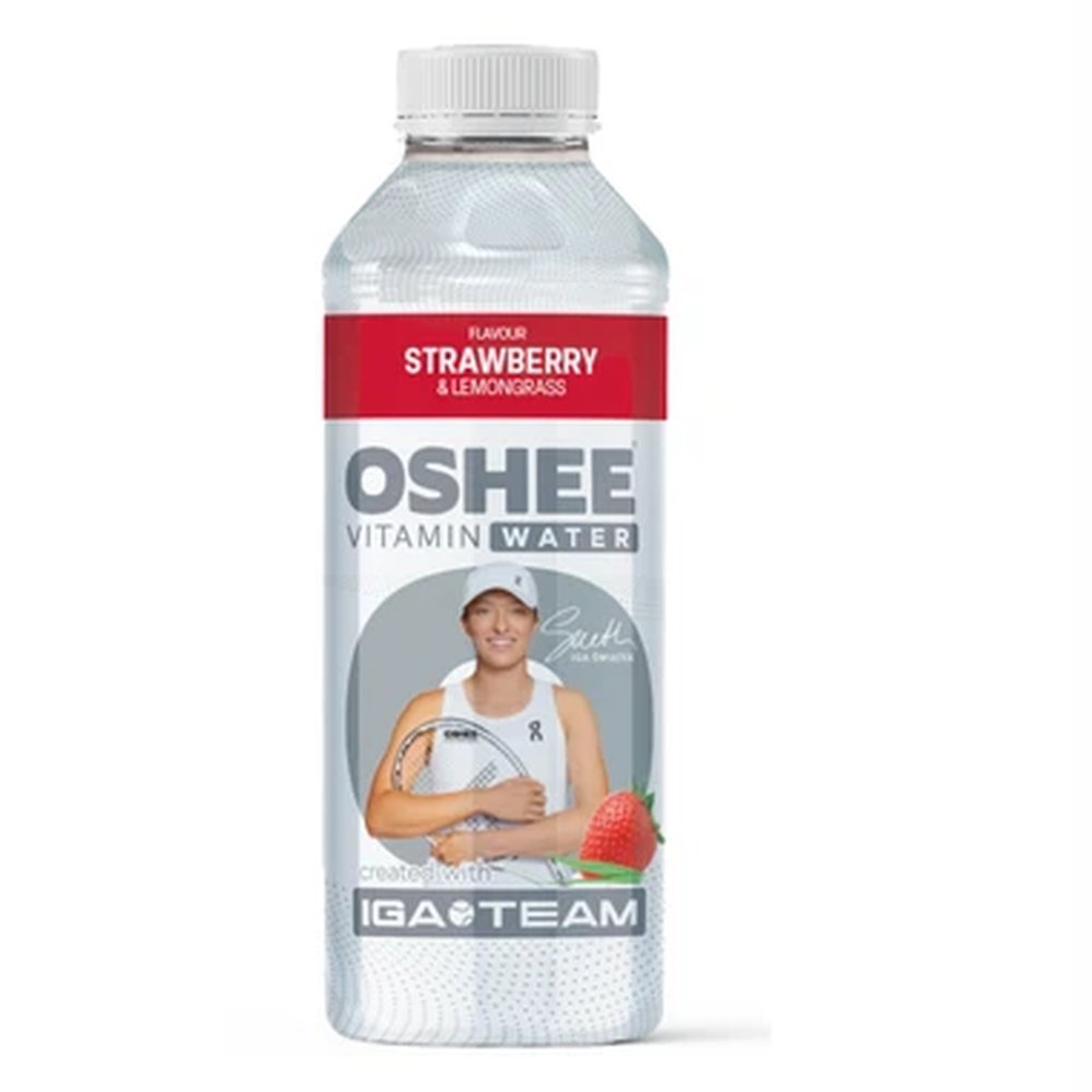 OSHEE Vitamin Witaminy i Minerały Strawberry Lemongrass 555 ml DRS