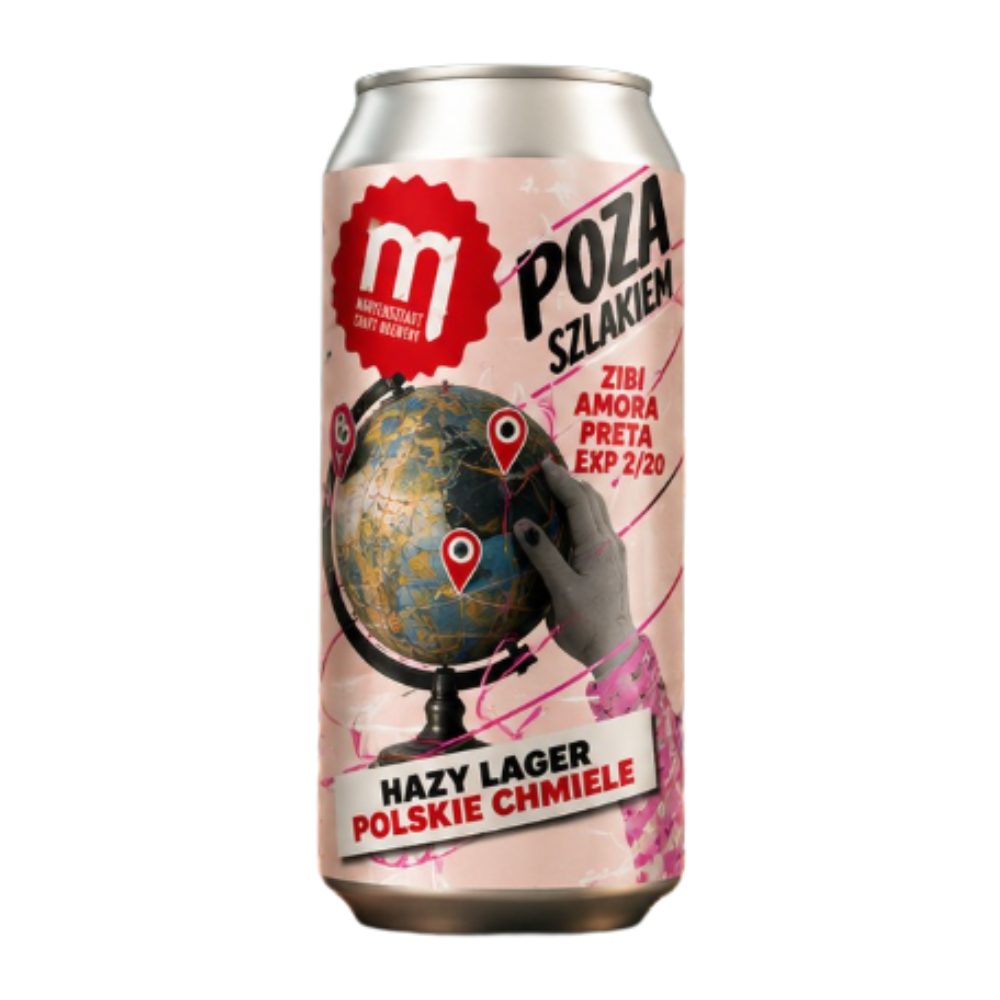 Piwo Maryensztadt Poza Szlakiem Hazy Lager 500 ml puszka DRS