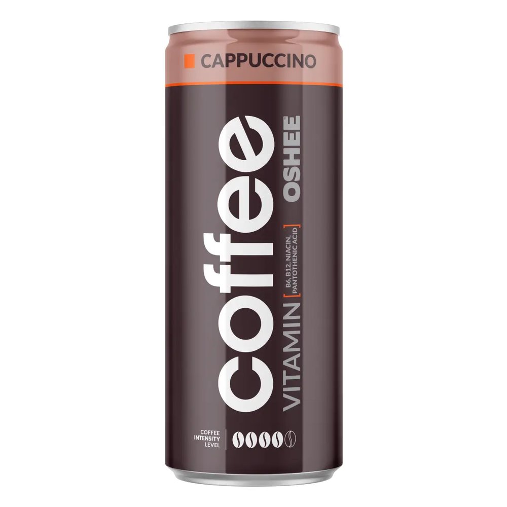 RTD Oshee Vitamin Coffee Espresso Cappuccino 250 ml