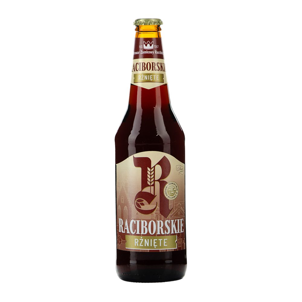 Piwo Raciborskie Rżnięte Lager 5% 500 ml