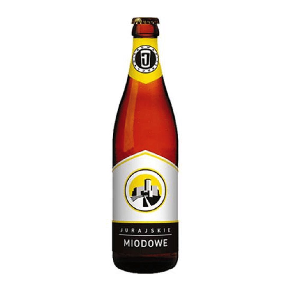 Piwo Jurajskie Miodowe 4,7% 500 ml
