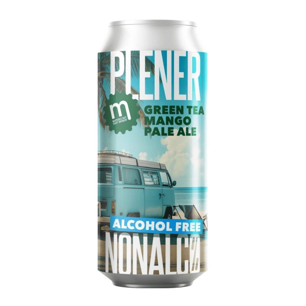 Piwo Maryensztadt Plener Green Tea Mango Pale Ale - Non-Alcoholic 0% 500 ml Puszka DRS