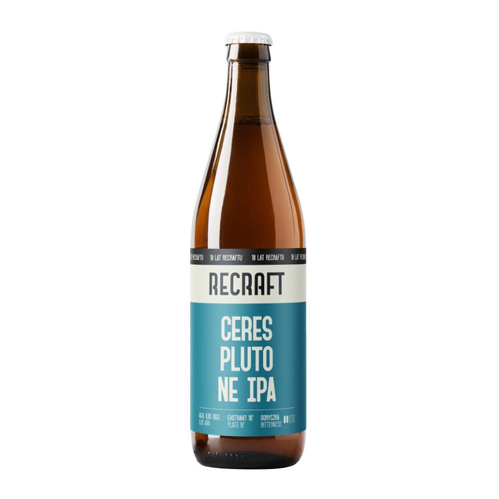 Piwo Recraft Around The Hops Ceres & Pluto NEIPA 6% 500 ml