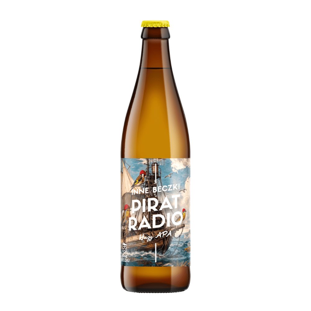 Piwo Inne Beczki Pirat Radio Hazy APA 4,6% 500 ml