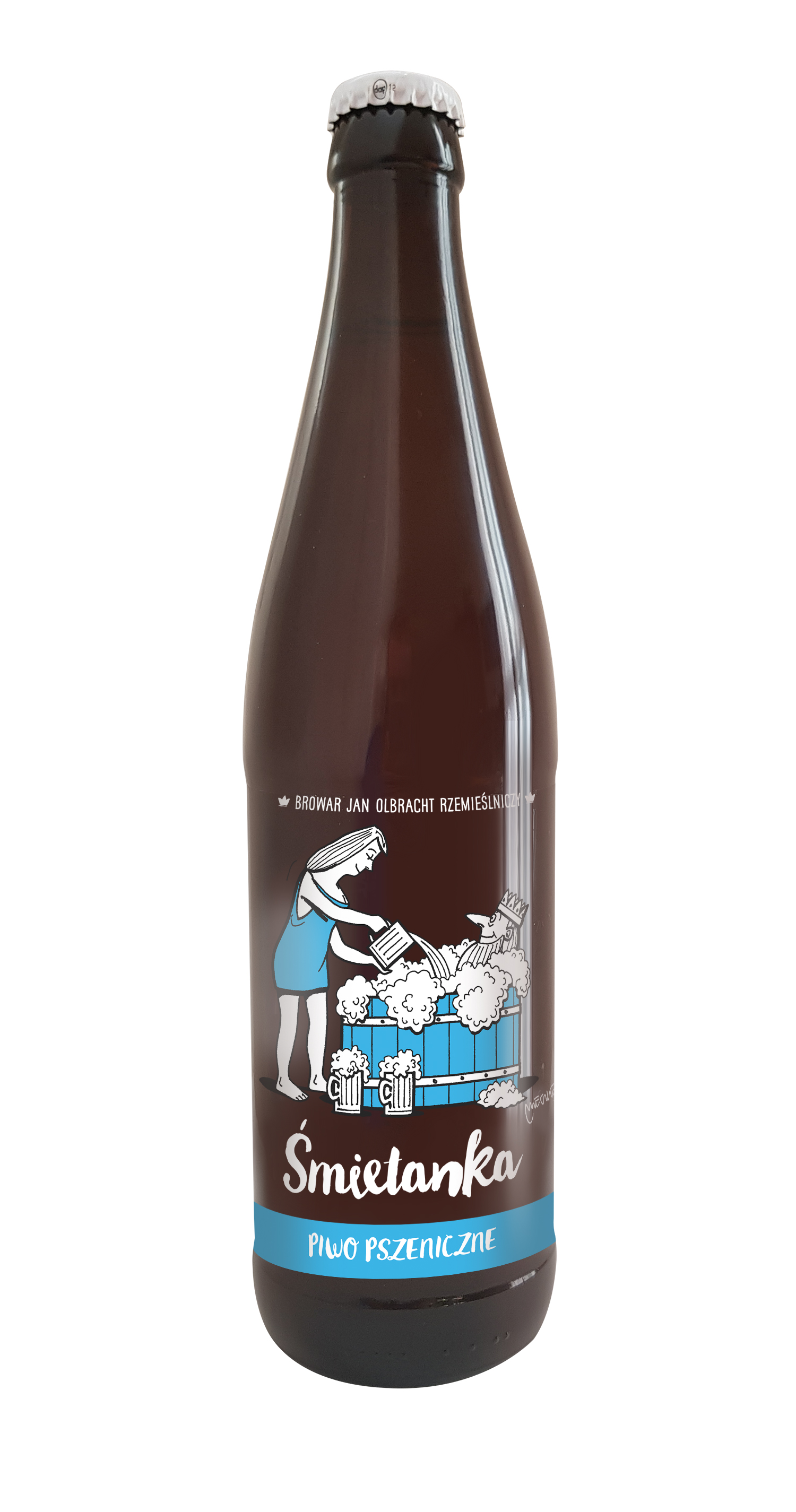 Piwo BJOR Śmietanka Pszeniczne 5,6% 500 ml