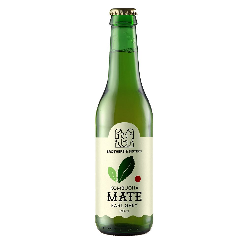 Napój B&S Kombucha Mate Earl Grey 330 ml