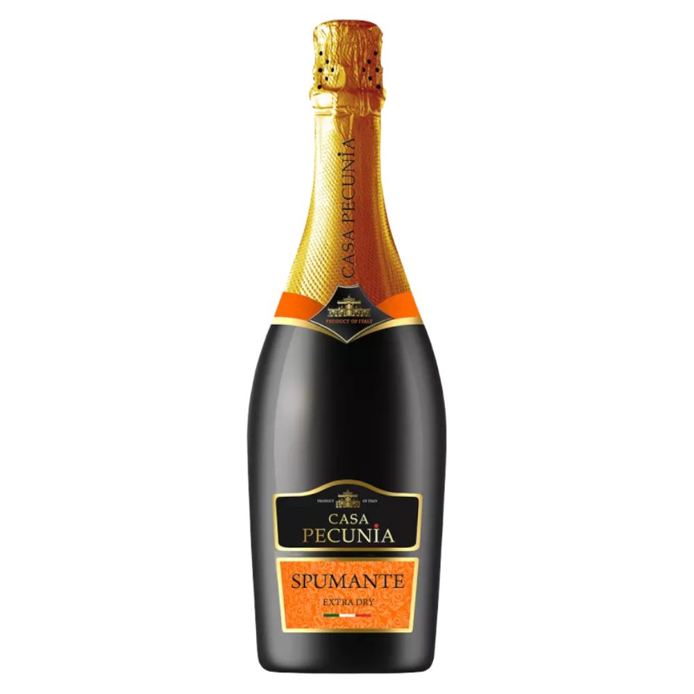 Wino musujące Casa Pecunia Extra Dry 11,5% białe wytrawne 750 ml