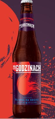 Piwo Amber Po Godzinach Śliwka na Bocku 6,5% 500 ml