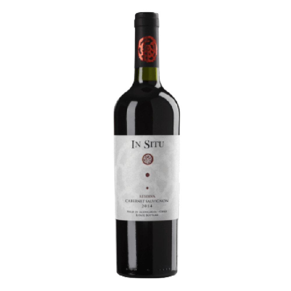 Wino In Situ Reserva Cabernet Saouvignon Do Valle De Aconcagua 13,5% czerwone wytrawne 750 ml