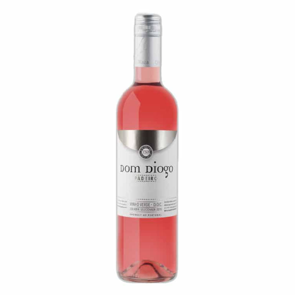 Wno Quinta da Raza Diogo Padeiro Rose Doc Vinho Verde 12% różowe wytrawne 750 ml