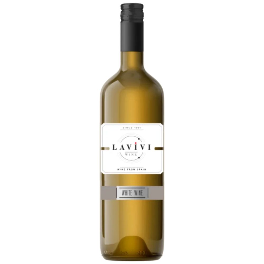 Wino Lavivi Semi Dry White Macabeo białe półwytrawne 750 ml