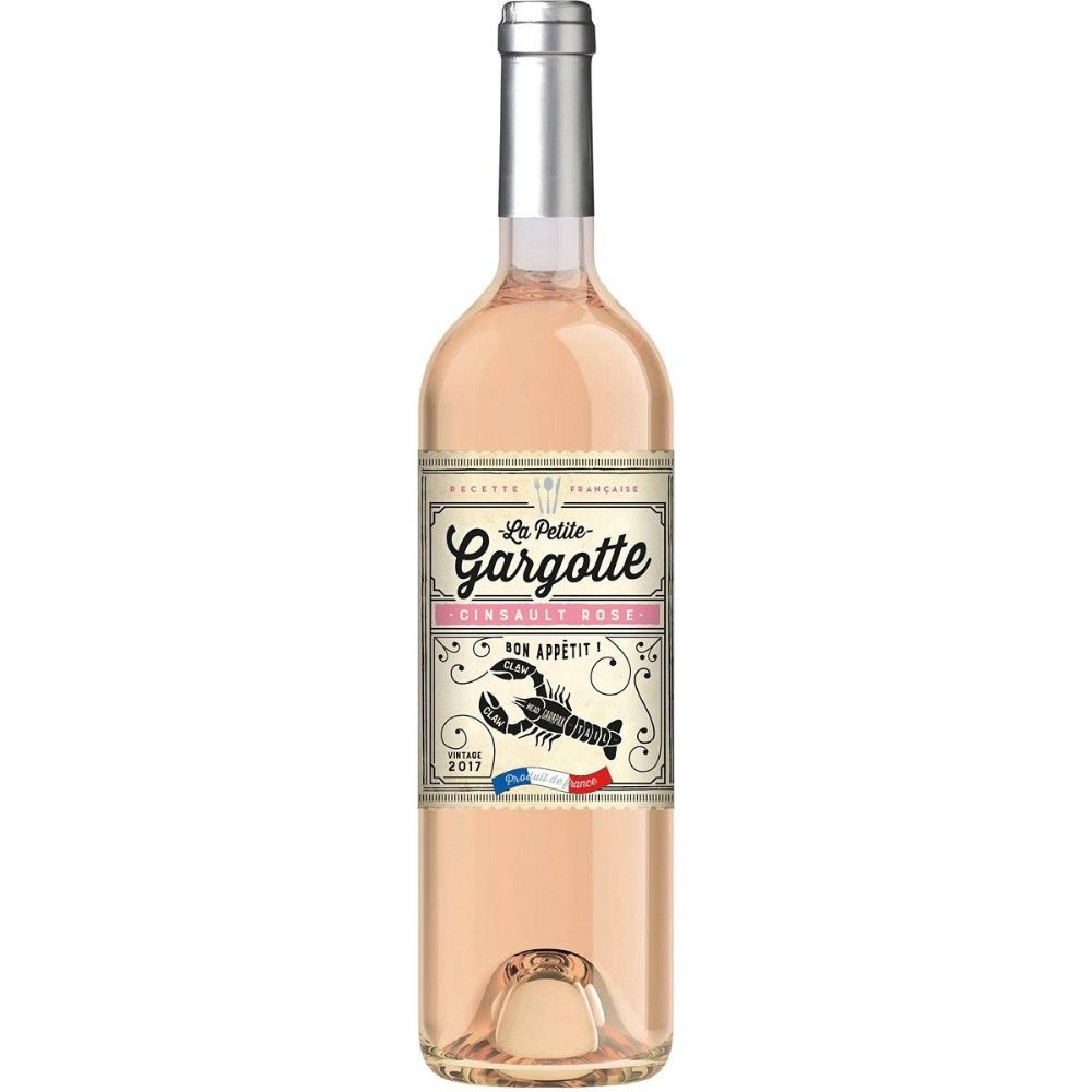 Wino La Petite Gargotte Cinsauult  12% Różowe półwytrawne 750 ml