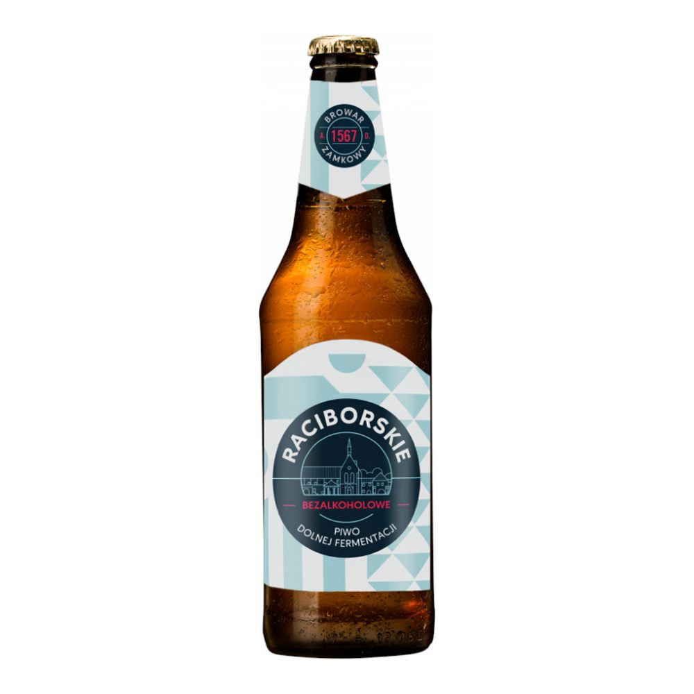 Piwo Raciborskie Bezalkoholowe 0,5% 500 ml