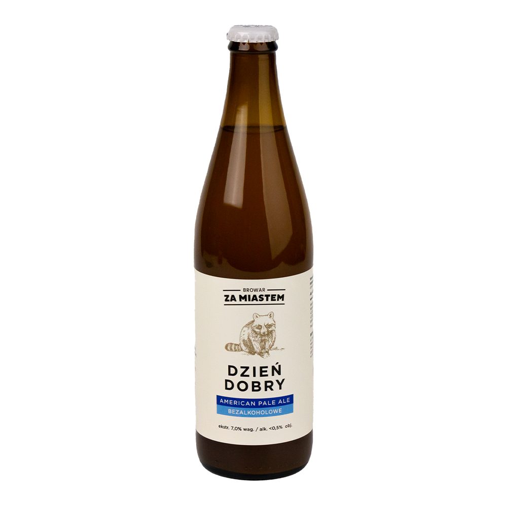 Piwo Za Miastem Dzień Dobry 0,5% 500 ml