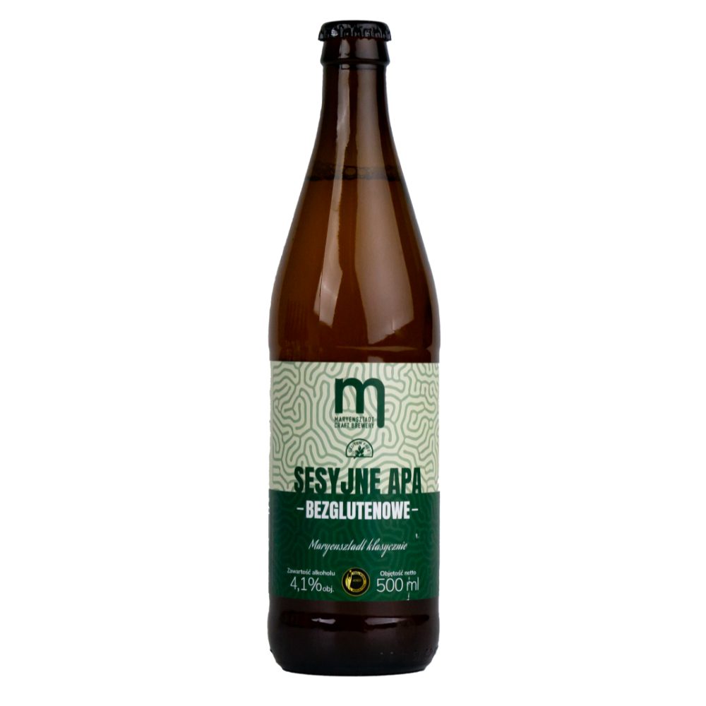 Piwo Maryensztadt Bezglutenowy Sesyjne APA 4,1% 500 ml