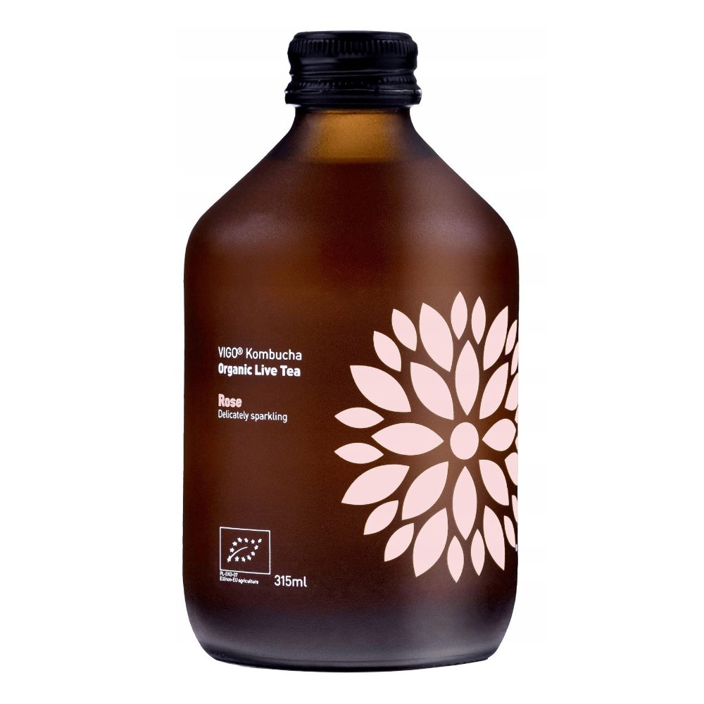 Kombucha Vigo Bio Róża 330 ml