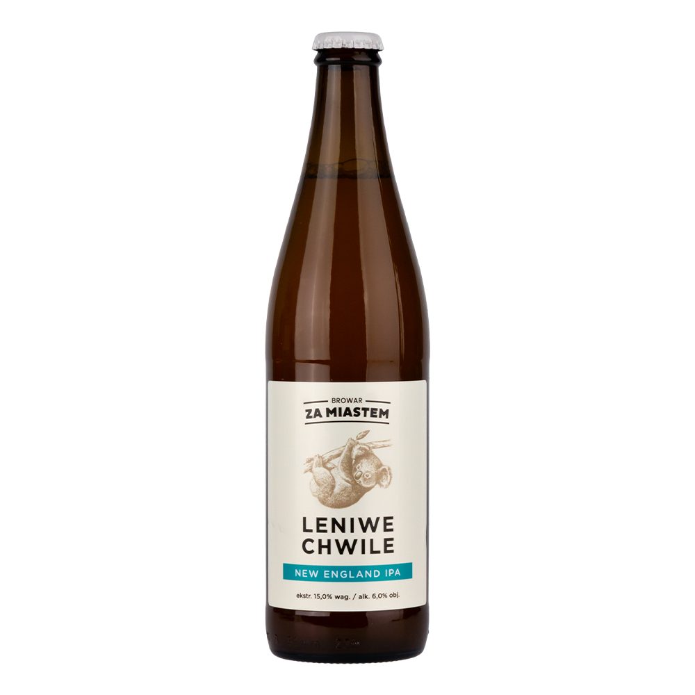 Piwo Za Miastem Leniwe Chwile 6% 500 ml