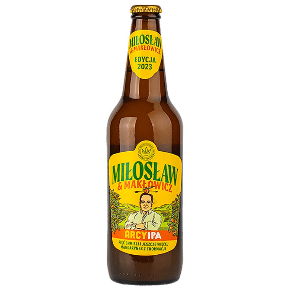 Piwo Miłosław & Makłowicz Arcy IPA 4,2% 500 ml