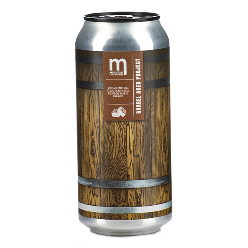 Piwo Maryensztadt Barrel Aged  Projekt Ris Heaven Hill Bourbon Brownie 12% 440 ml puszka