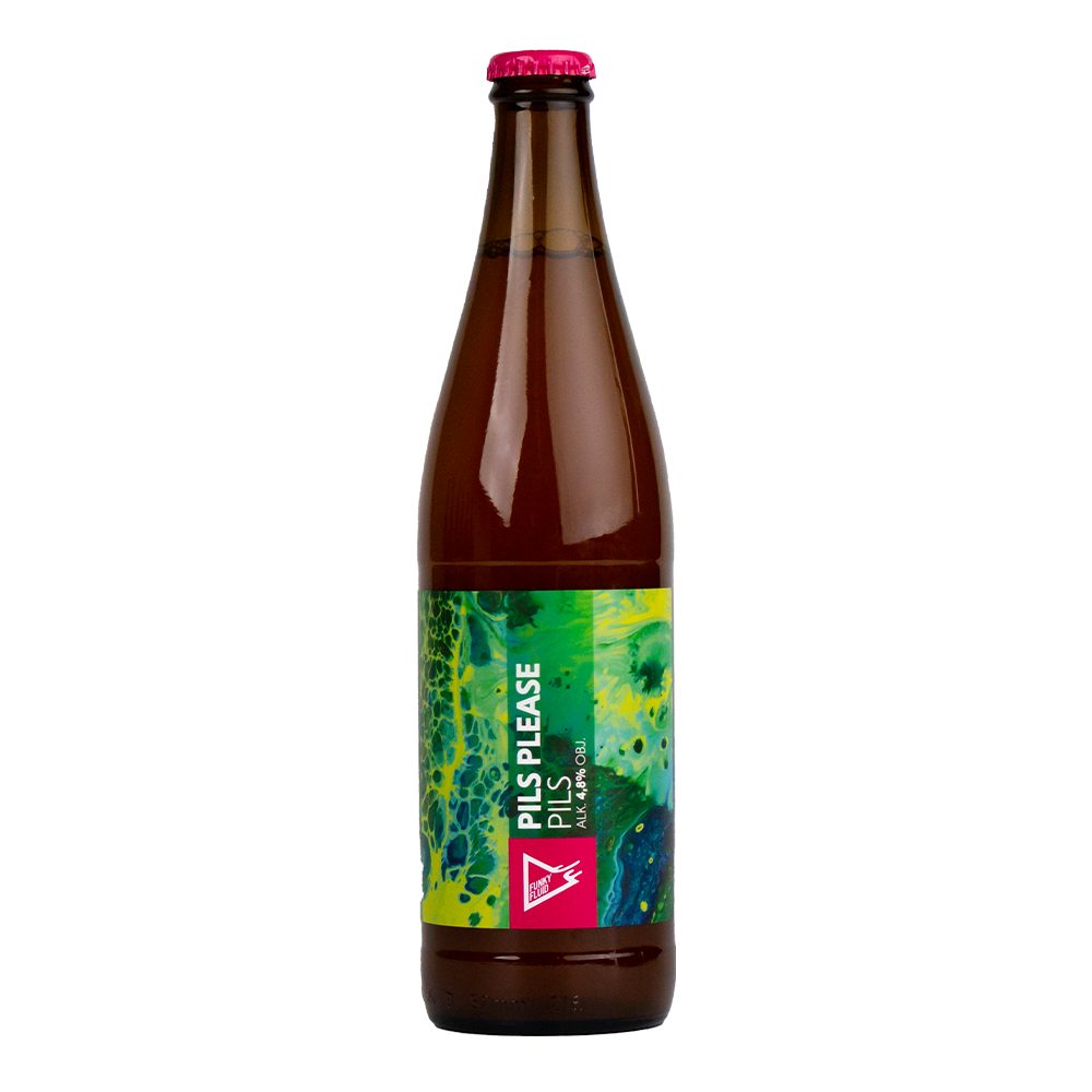 Piwo Funky Fluid Pils Please 4,6% 500 ml