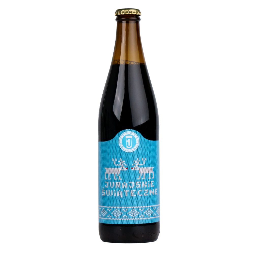 Piwo Jurajskie Świąteczne 5,5% 500 ml