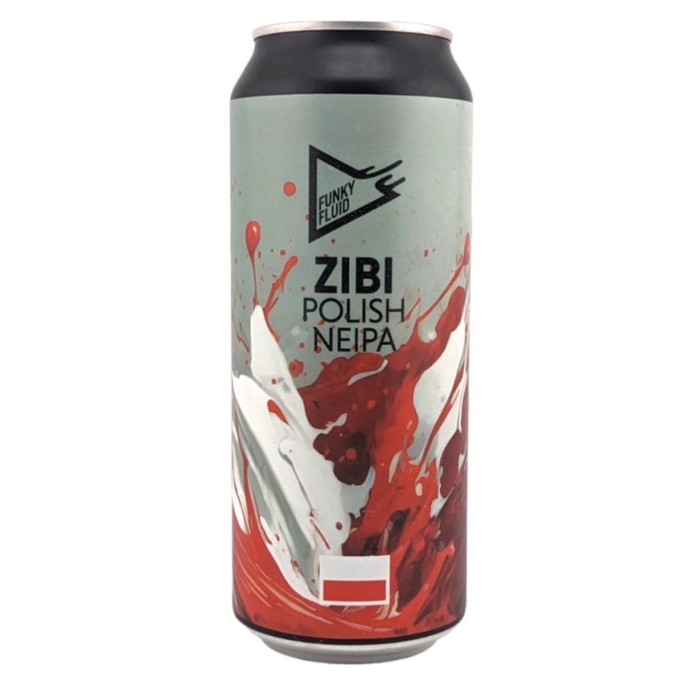 Piwo Funky Fluid Zibi - Polish NEIPA 6,5% 500 ml Puszka