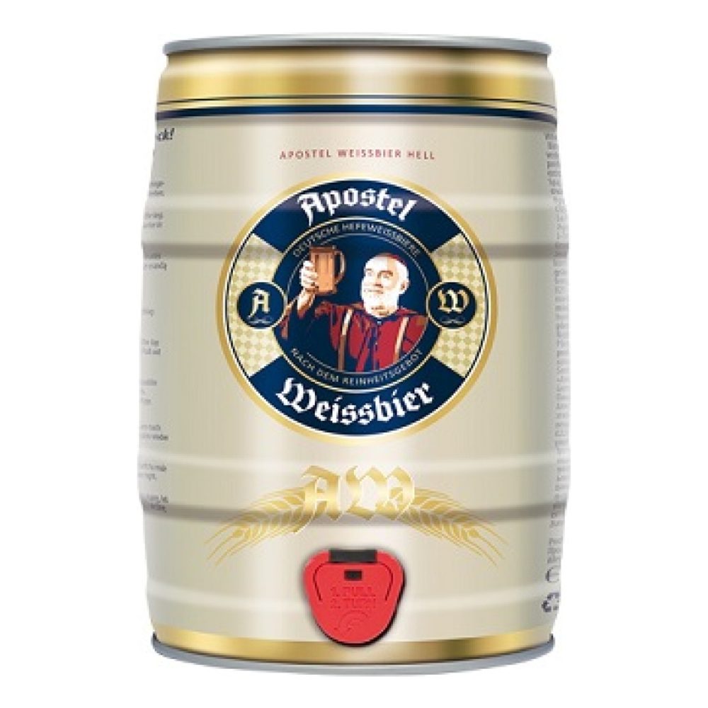 Piwo Apostel Party Weissbier 5,3% 5 L keg