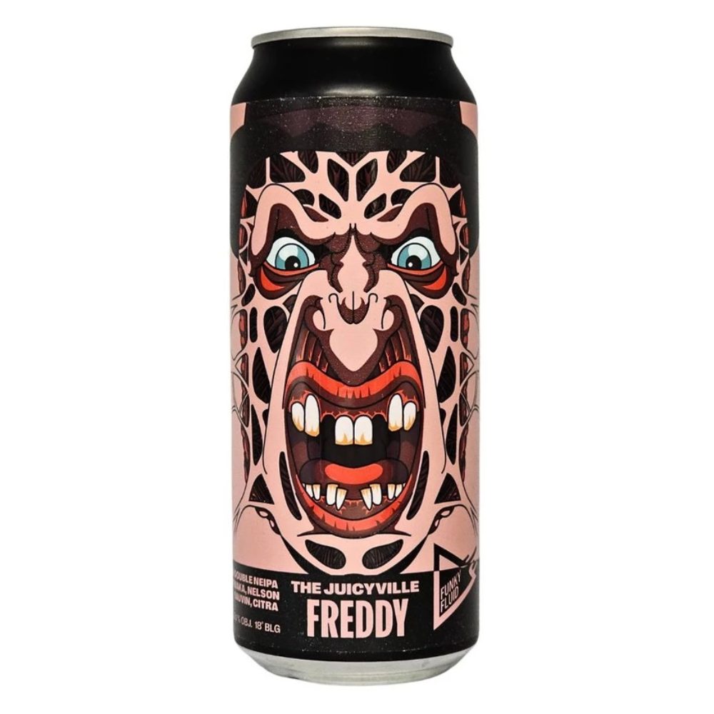 Piwo Funky Fluid Freddy - DDH Double NEIPA 8,1% 500 ml Puszka