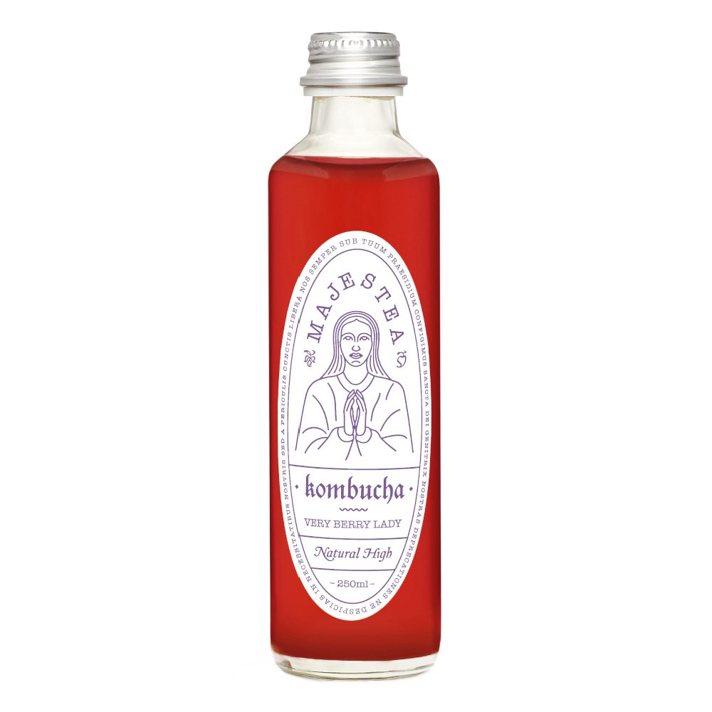 Kombucha Majestea Bio Very Berry 250 ml