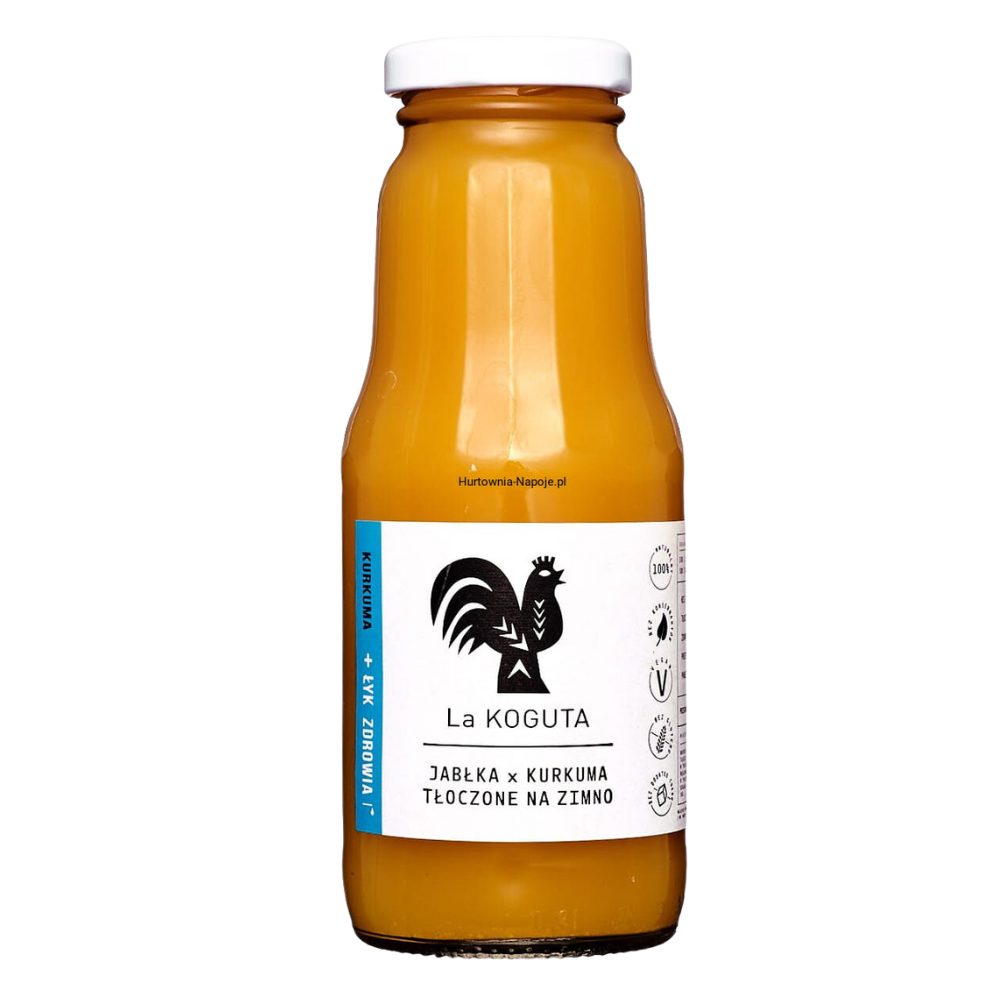 Sok Tłoczony - Sezonowo La Koguta Jabłko Kurkuma 300 ml