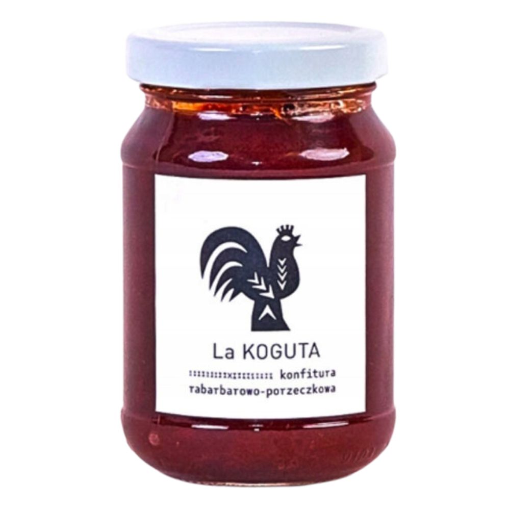Konfitura Słodka La Koguta Rabarbar Porzeczka 225 g