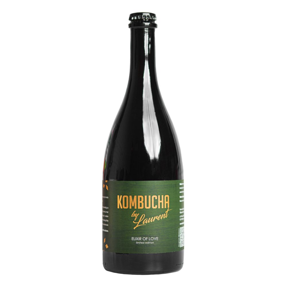 Napój Kombucha by Laurent Elixir Of Love o Smaku Czekoladowym 750 ml