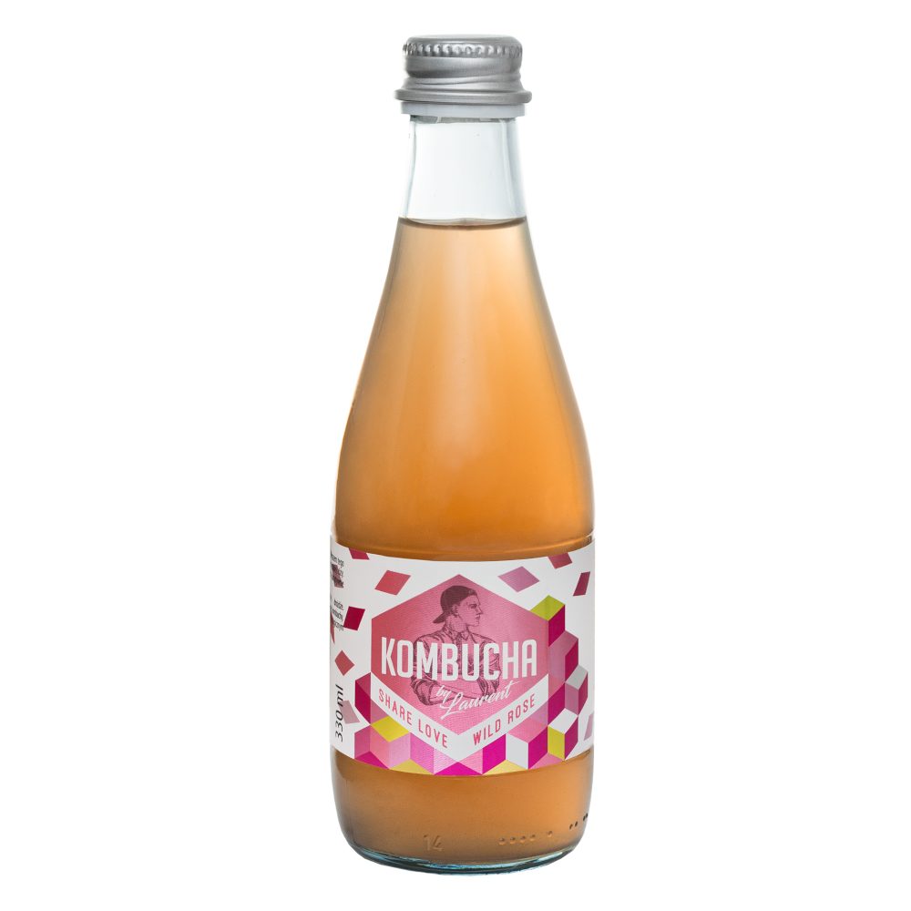 Napój Kombucha By Laurent Share Love Wild Rose 330 ml