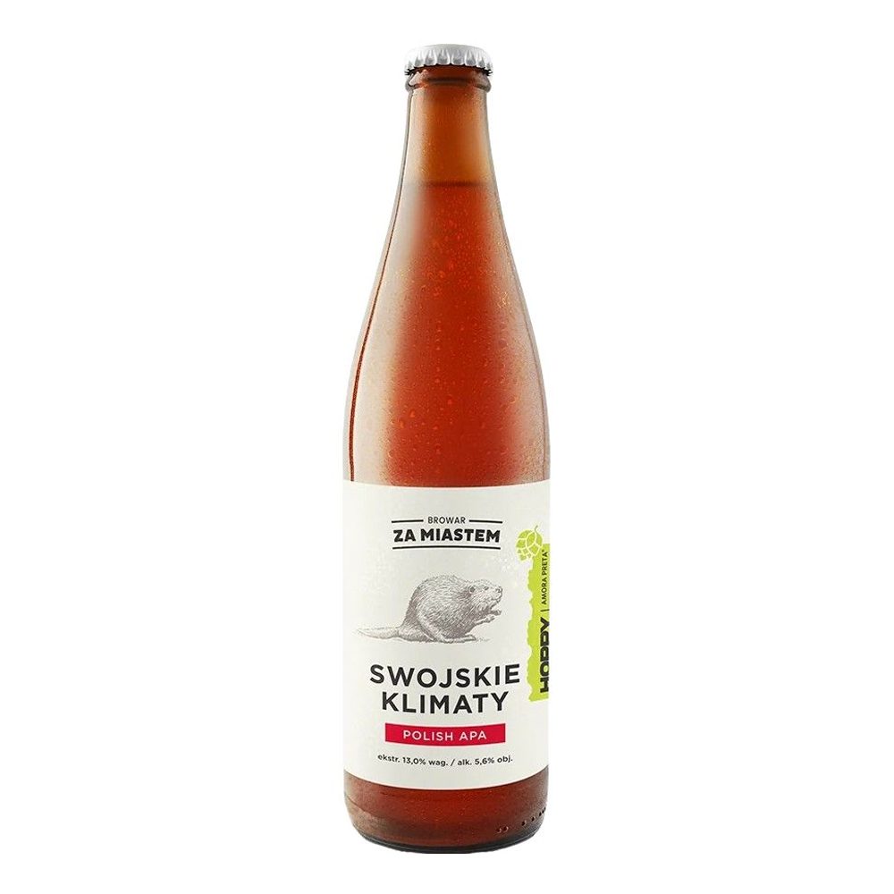 Piwo Za Miastem Swojskie Klimaty Polish APA 5,6% 500 ml