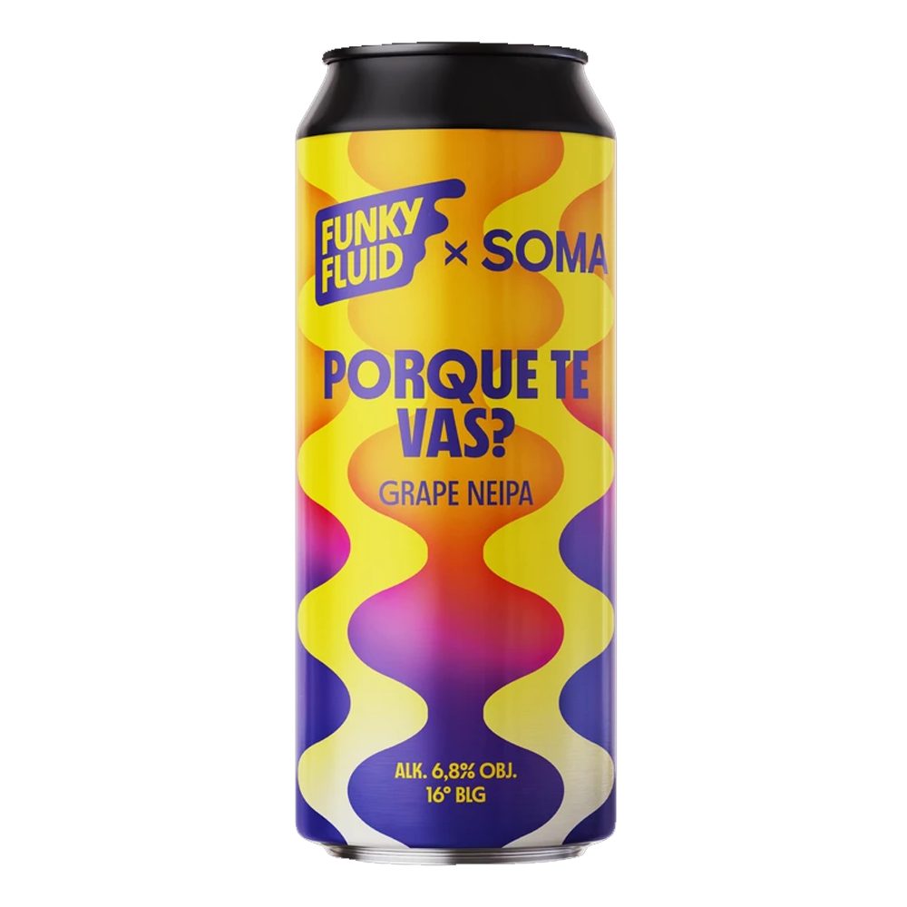 Piwo Funky Fluid Porque Te Vas? 6,8% 500 ml puszka